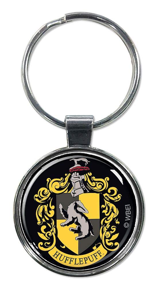 Harry Potter Hufflepuff Crest Keychain