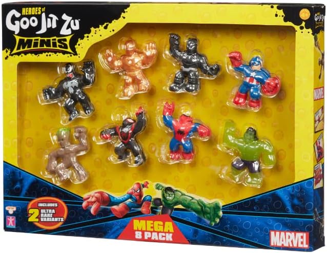 Heroes of Goo Jit Zu Marvel Minis S4 8 Pack (42534)