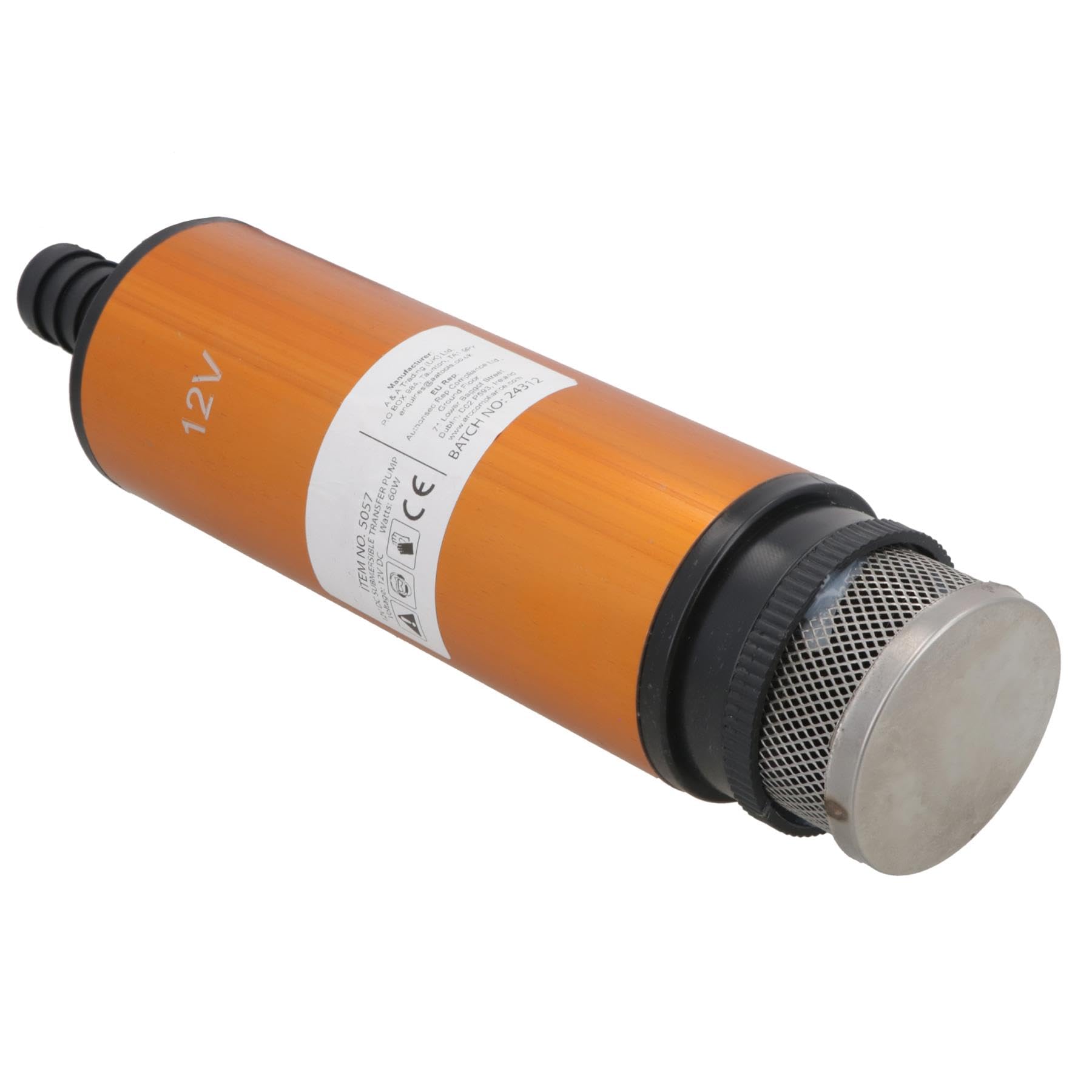 12 Volt DC Fully Submersible Transfer Pump Removal Extractor Water Oil Diesel, Multicolour, 20 - Image 5