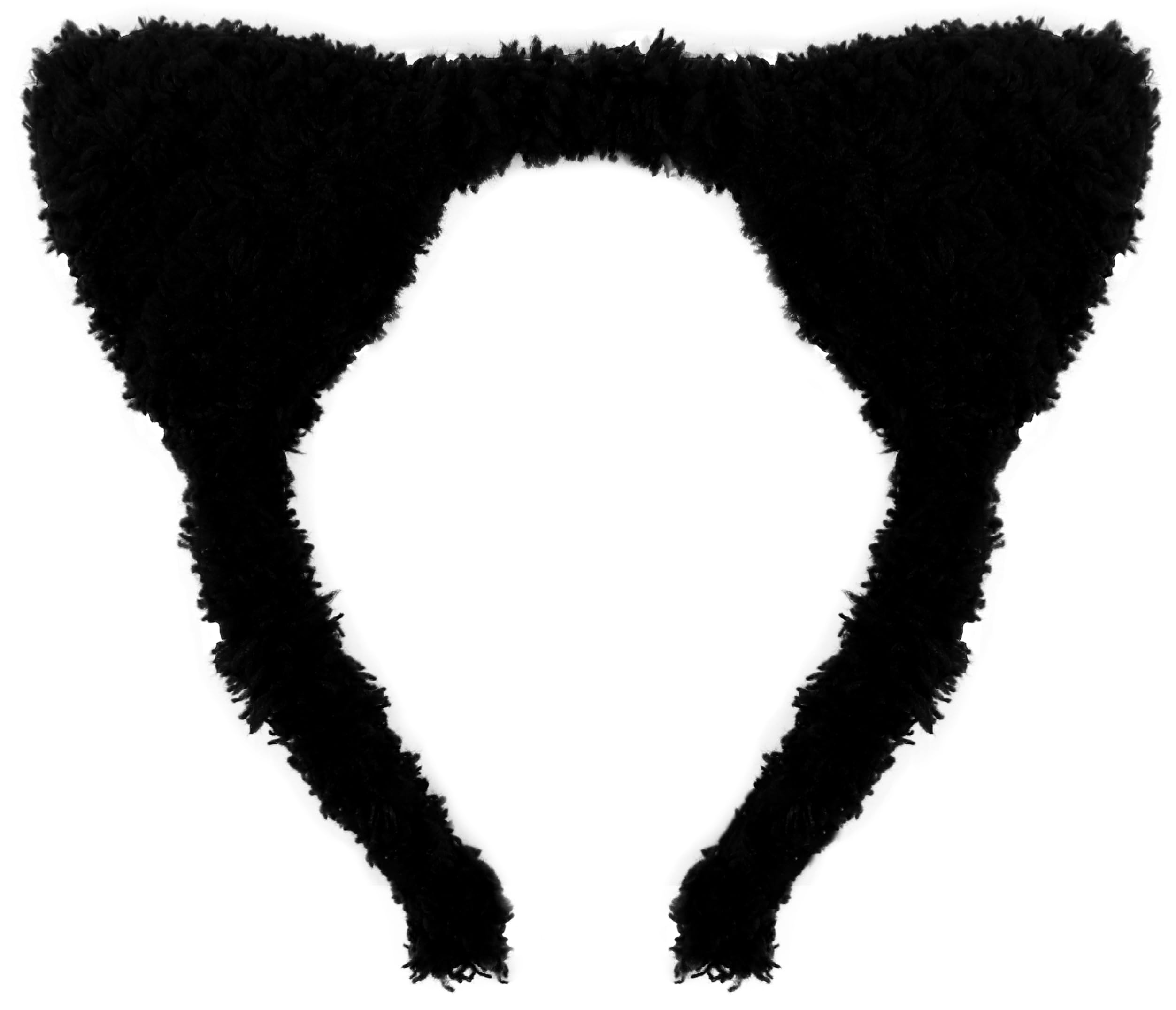 Bonnie Z Leonardo Home Life Soft Lazy Style Fluff Black Cat Ears Headband