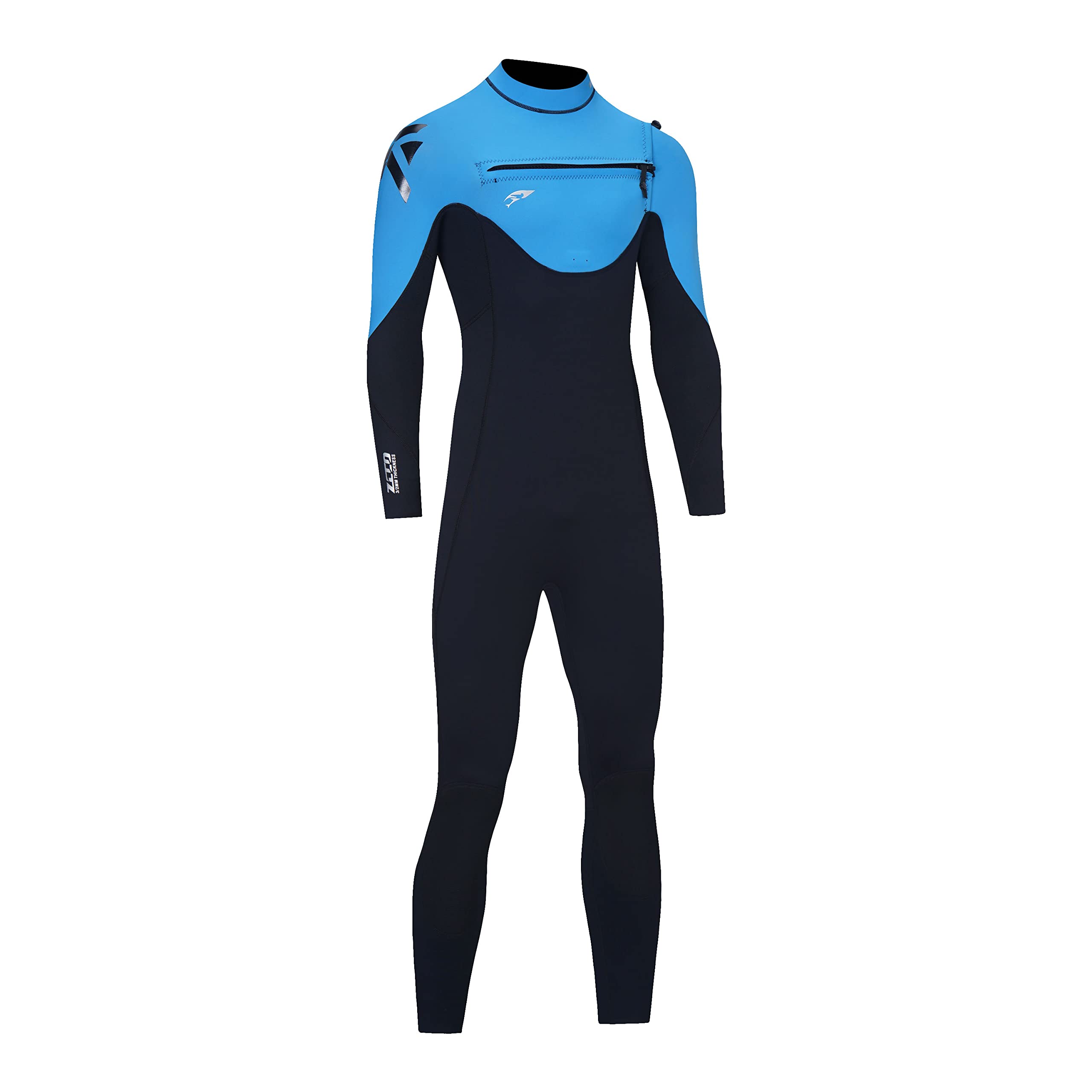 ZCCO Muta da uomo e donna in neoprene, 3 mm, costume da bagno termico, per uomo e donna, lunga per surf, pesca a lancia, immersioni, snorkeling, kayak