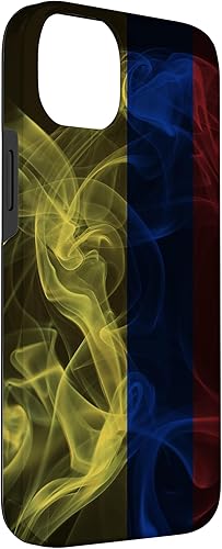 Vista 39 de Funda para iPhone 12 Pro Max Smoky Colombia Bandera - Estilo Humo Colombiano Orgullo
