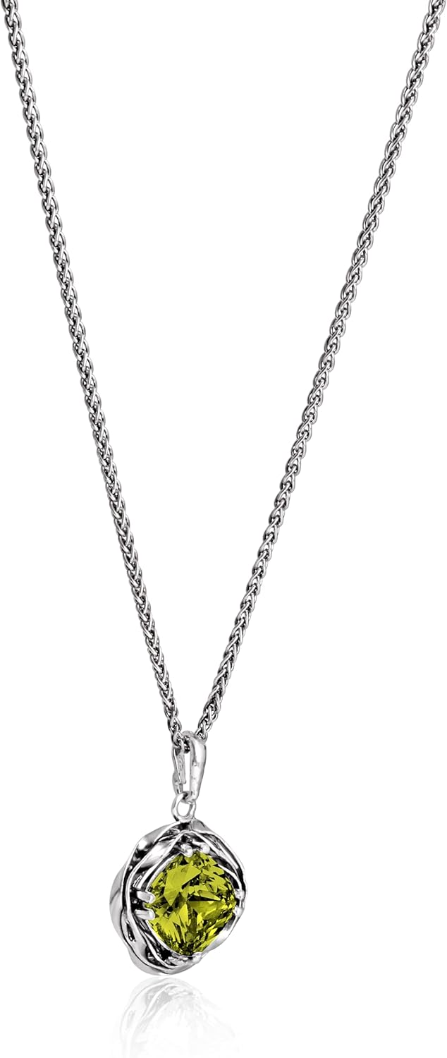 JEAN RACHEL JEWELRY 925 Sterling Silver Necklace for Women - Wrap with Cubic Zirconia Vintage Design - Hypoallergenic, Lead & Nickel Free Jewelry - Artisan Handcrafted Statement Necklace - Image 3