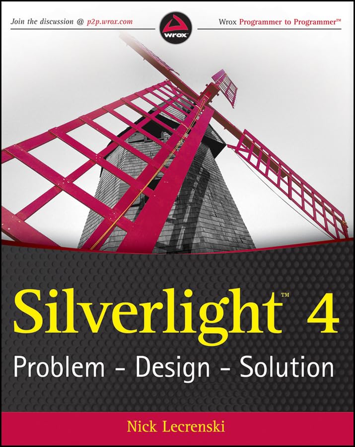 Buy Silverlight® 4: Problem – Design – Solution — BookShops.in