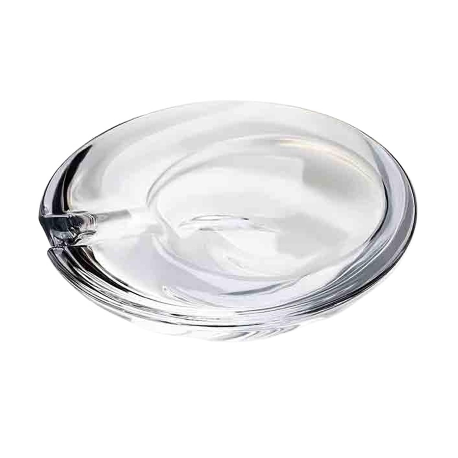 Zhaoj24-05 Cigar Ashtrays Four Colors To Choose From Crystal Glass Ashtray Home Living Room Office Cigar Gift(Clear)