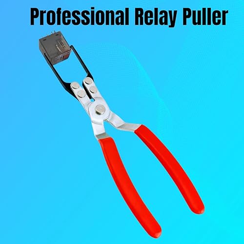 Miniatura 7 de LZLINYJLONG Alicates de extractor de relé y herramienta de eliminación de fusibles, herramienta extractor de fusibles FMM para automóvil, removedor
