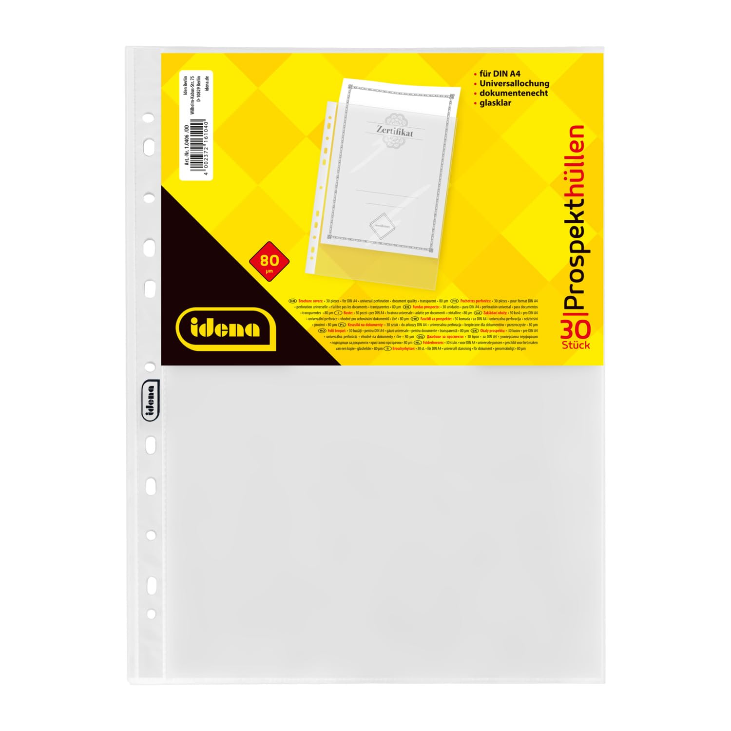 Idena Brochure A4