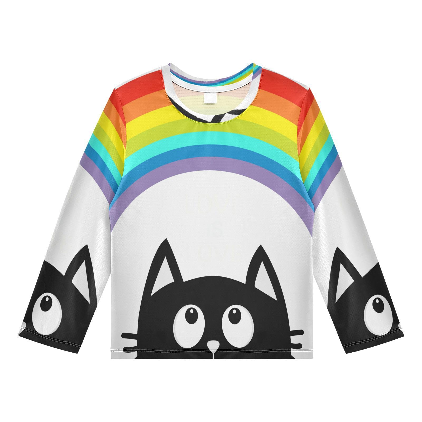 Boys Rash Guard Long Sleeve UPF 50+ Sun Protection Boys Swim Shirt Quick Dry Shirt for 3-12 Years