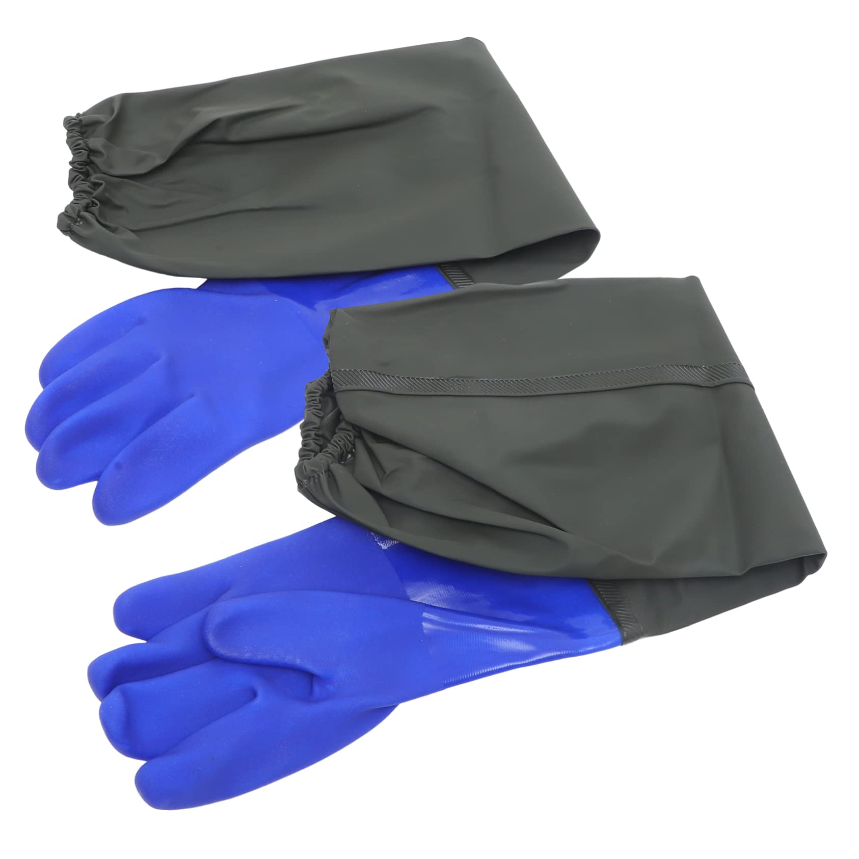 AUTSUPPL 1Pair Professional Fish Gloves Long Gloves for Fishing Gardening Durable Lightweight Comfortable Grip for Daily Use and Outdoor Activities