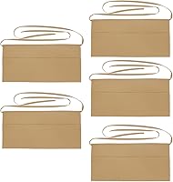 Vista 19 de Resistente al agua 3 bolsillos grandes cintura servidor delantal