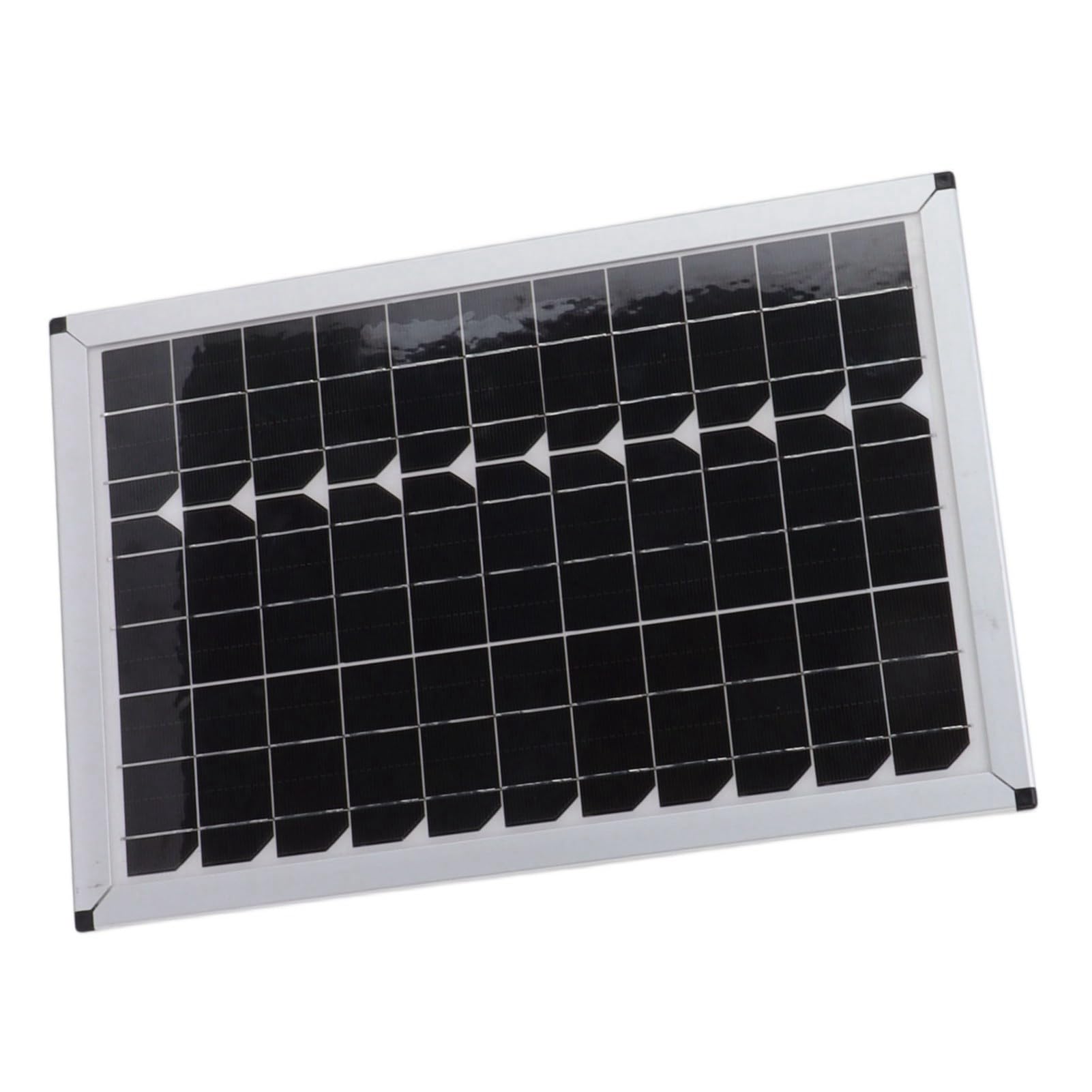 Caricatore Pannello Solare, Pannello Solare Portatile in Silicio Monocristallino 100W 18V, Telaio Protettivo con Uscita Ad Alta Conversione per Lampada per Laptop per Auto Luce di Emergenza