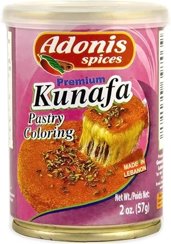 Adonis - Colorante de pastelería Kunafa, 2 oz (57g)