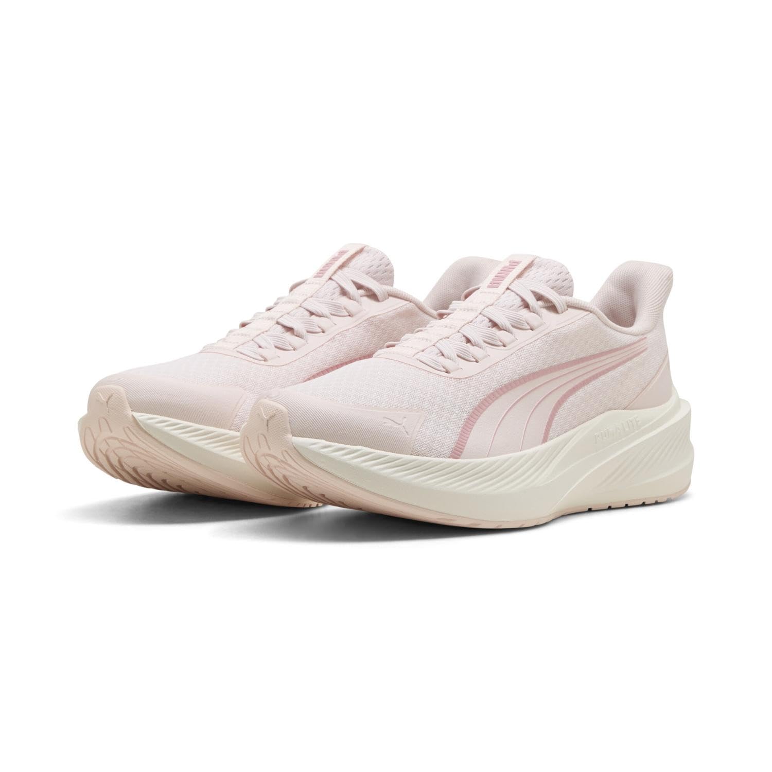 PUMA Unisex Dasher LITE SLIPTECH Road Running Shoe, Jasmine Flower-Warm White-Rosy Outlook, 6.5 UK