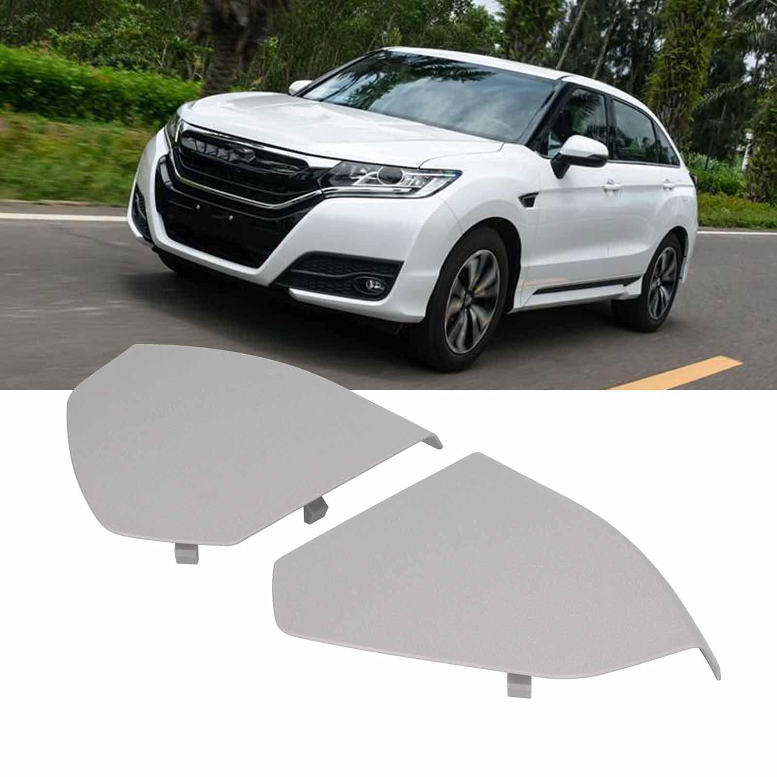 Par de la Cubierta de la Puerta Delantera Izquierda a la Derecha 2117270148 2117270248 Fit para W211 2003 a 2006 (Gris)