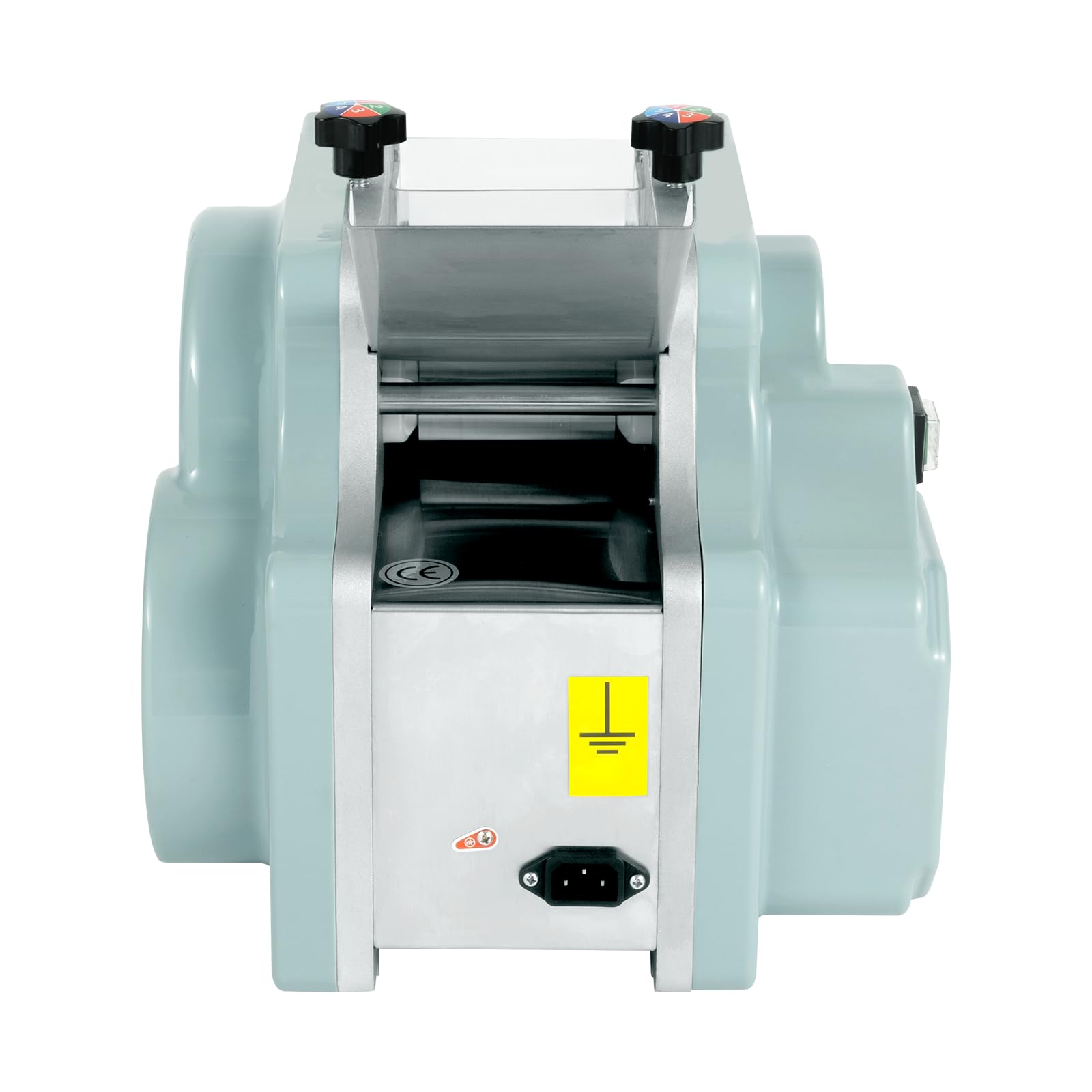 Commercial Automatic Dumpling Skin Machine, 140W 110V Electric Dumpling Skin Machine, 8cm Round Mold Wonton Wrapper with Mold and Brush, 50-60pcs/min, for home, breakfast store