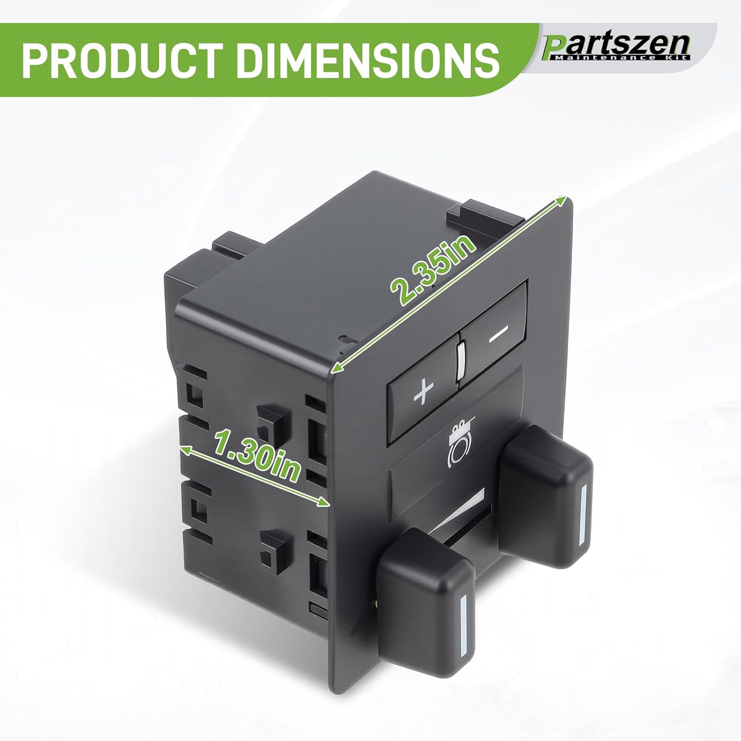 15926102 Trailer Brake Controller Switch 601-226 for Silverado GMC Sierra Suburban Tahoe Yukon 1500 2500 3500 HD 2007-2014