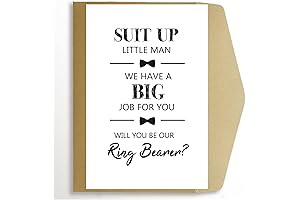 Will You Be My Ring Bearer Proposal Card: A Heartfelt Request for a Special Role