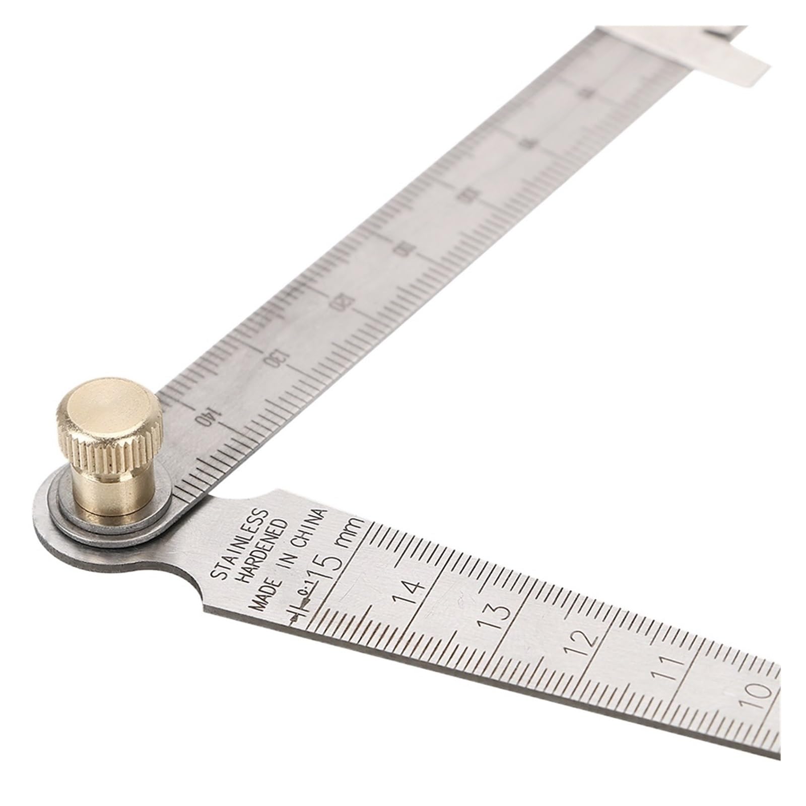 Cfwwsaq One Color Feeler Gauges, Measuring Tool 1-150Mm Feeler Gauges Bore Measurement Stainless Steel Wedge Taper Ruler