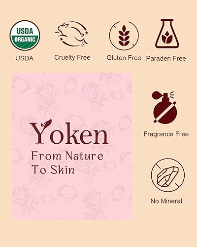 Miniatura 6 de Aceite corporal multiusos para piel, cara, cabello y uñas, aceite orgánico multiusos con pétalos de rosa, vitamina E y aceite de almendras nutritivo