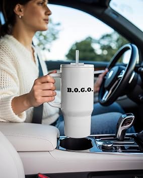 3dRose, Image of Funny Sign Says BOGO, 40oz Tumbler