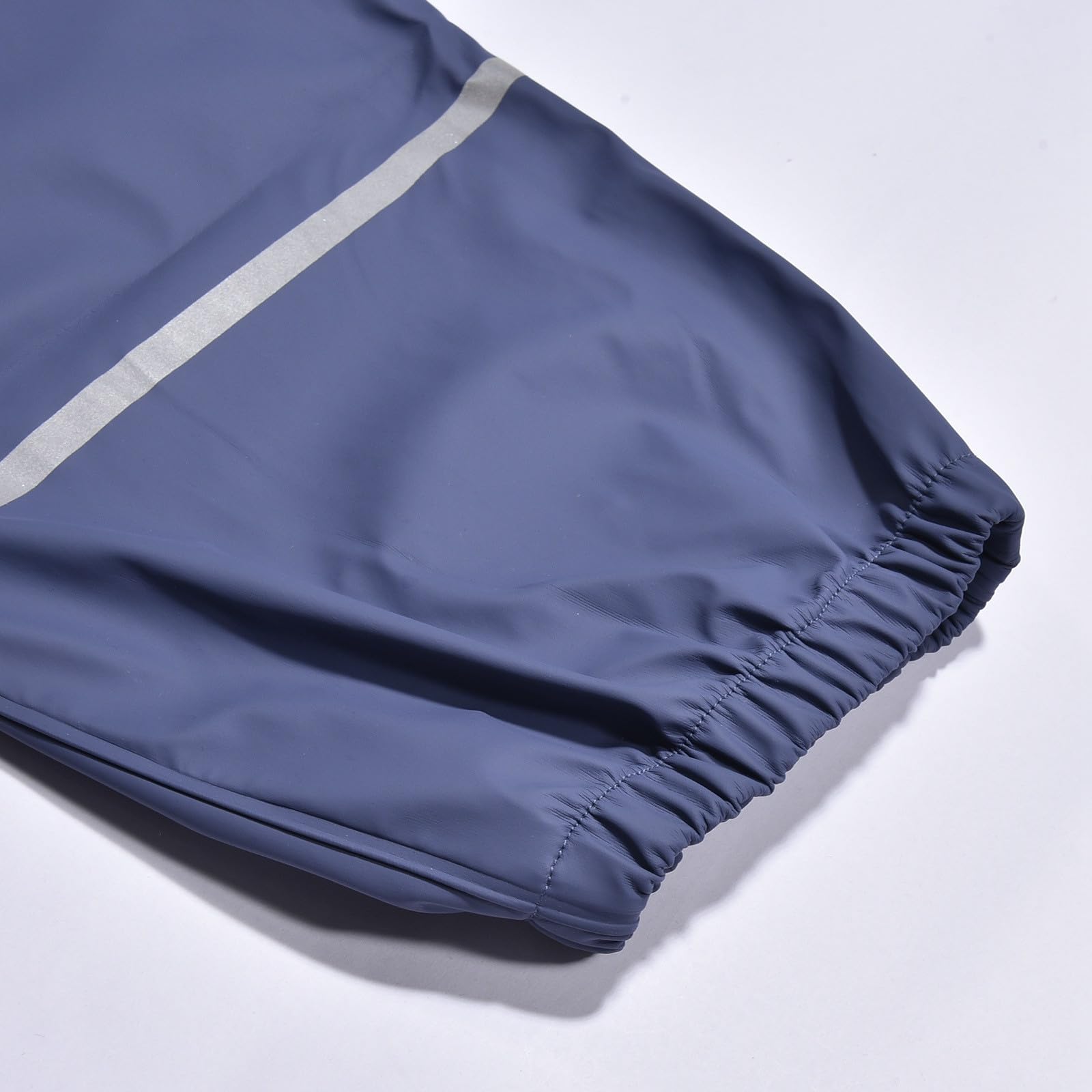Generisch Chubasquero ligero para niños pequeños, peto, antimanchas, resistente al viento, bonitos pantalones con tirantes para niños y niñas