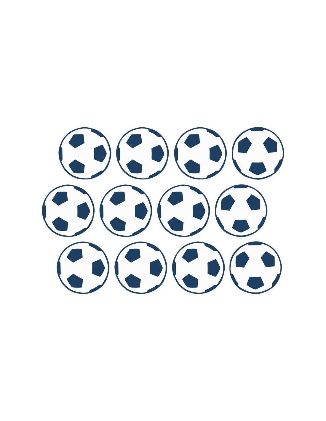 Stickers Frise Ballons de Foot pour relooker un mur sans peindre