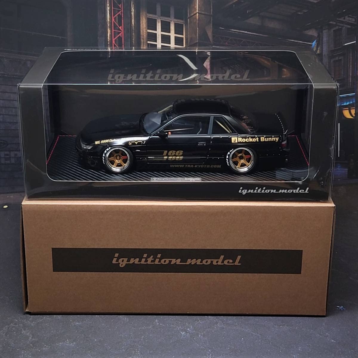 イグニッションモデル S13 ロケットバニー V1 1/18 ロケット バニー S13 V1 White[イグニッションモデル