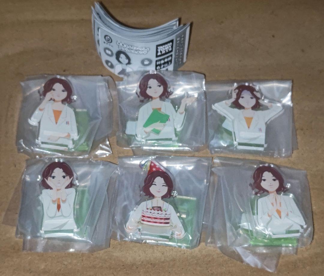 Amazon.co.jp: あすけん 未来さんといっしょ アクリルスタンド 全6種