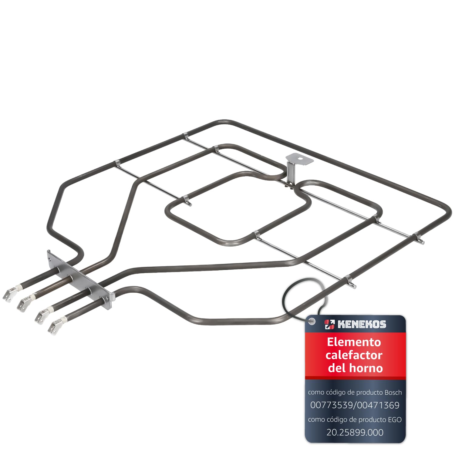 Kenekos - elemento de calefacción 230 V calor superior 2800 W compatible con los hornos Siemens/Bosch como 773539/00773539, 471369/00471369 calefacción, elemento de calefacción del horno para cocinas