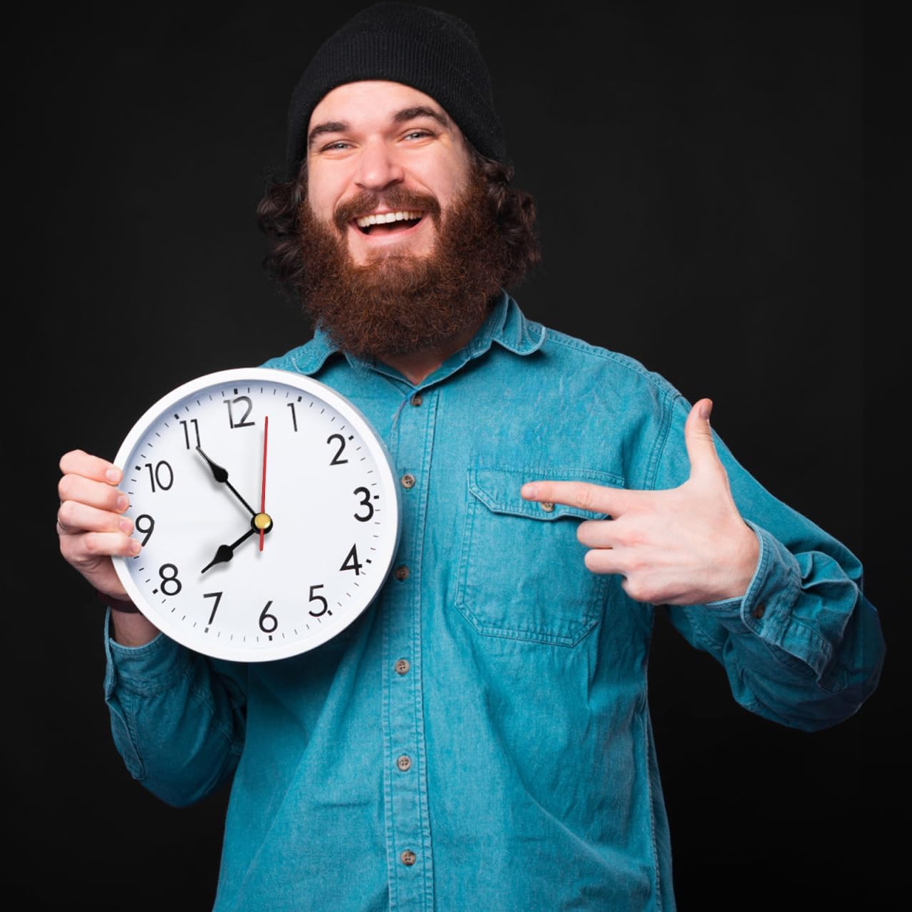 Battery Operated Wall Clock Movement Replacement Kit Silent Small Desk Clock Mechanism for 4-5 Inch Faces DIY Making with Precision Timekeeping image 2