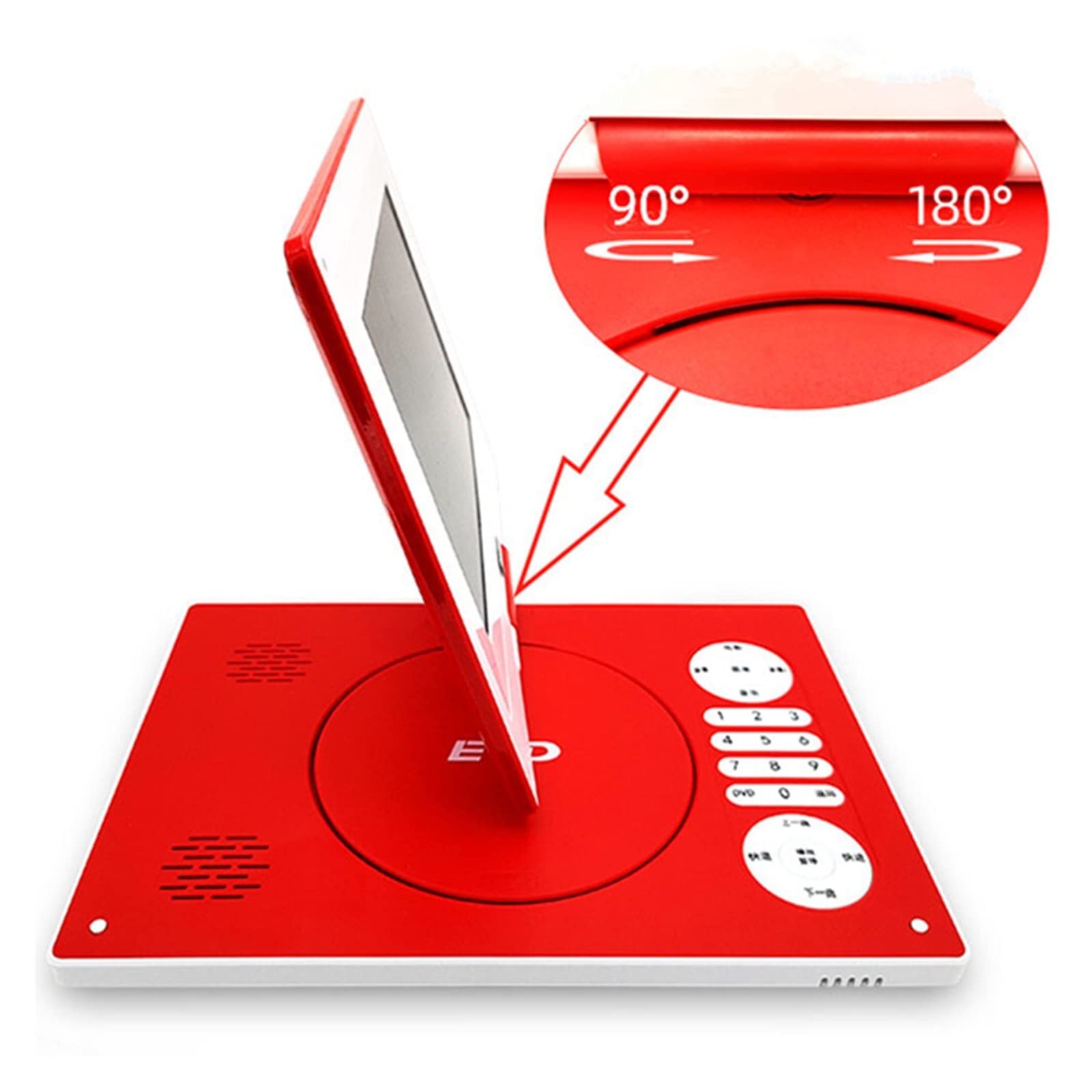 Amazon.co.jp: ポータブル VCD DVD CD MP3 MP4 USB プレーヤー HD 9