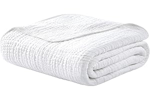 Yoofoss White Summer Blanket: Breezy Comfort for Warm Nights