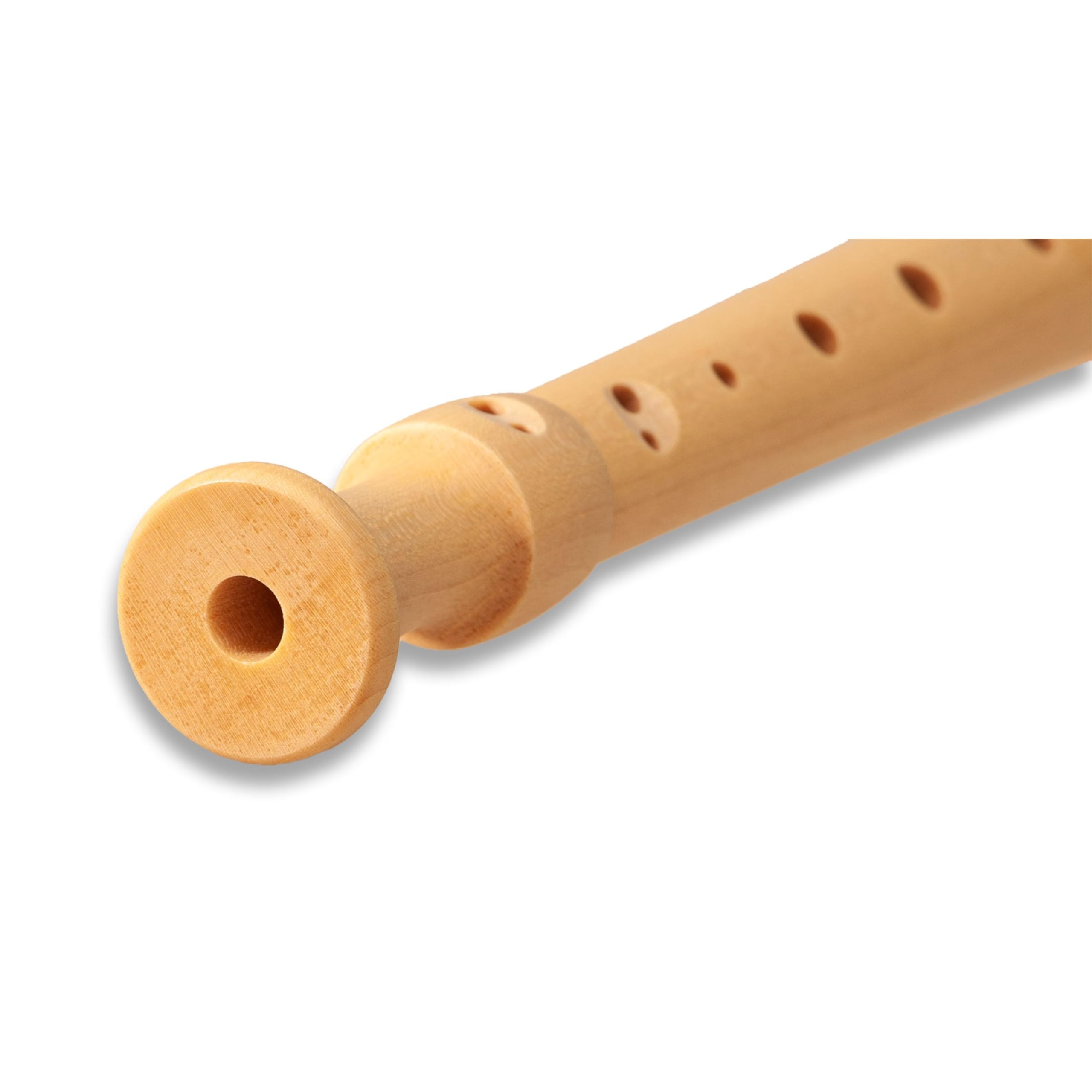 Mollenhauer FIPPLE Lere - Flauta dulce soprano en C, color verde manzana, plástico/arce, doble agujero alemán
