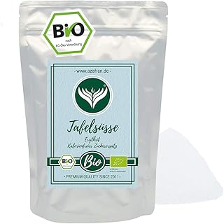 Azafran BIO Tafelsüße Erythrit - Veganer Zuckerersatz/Zucker Alternative 1kg