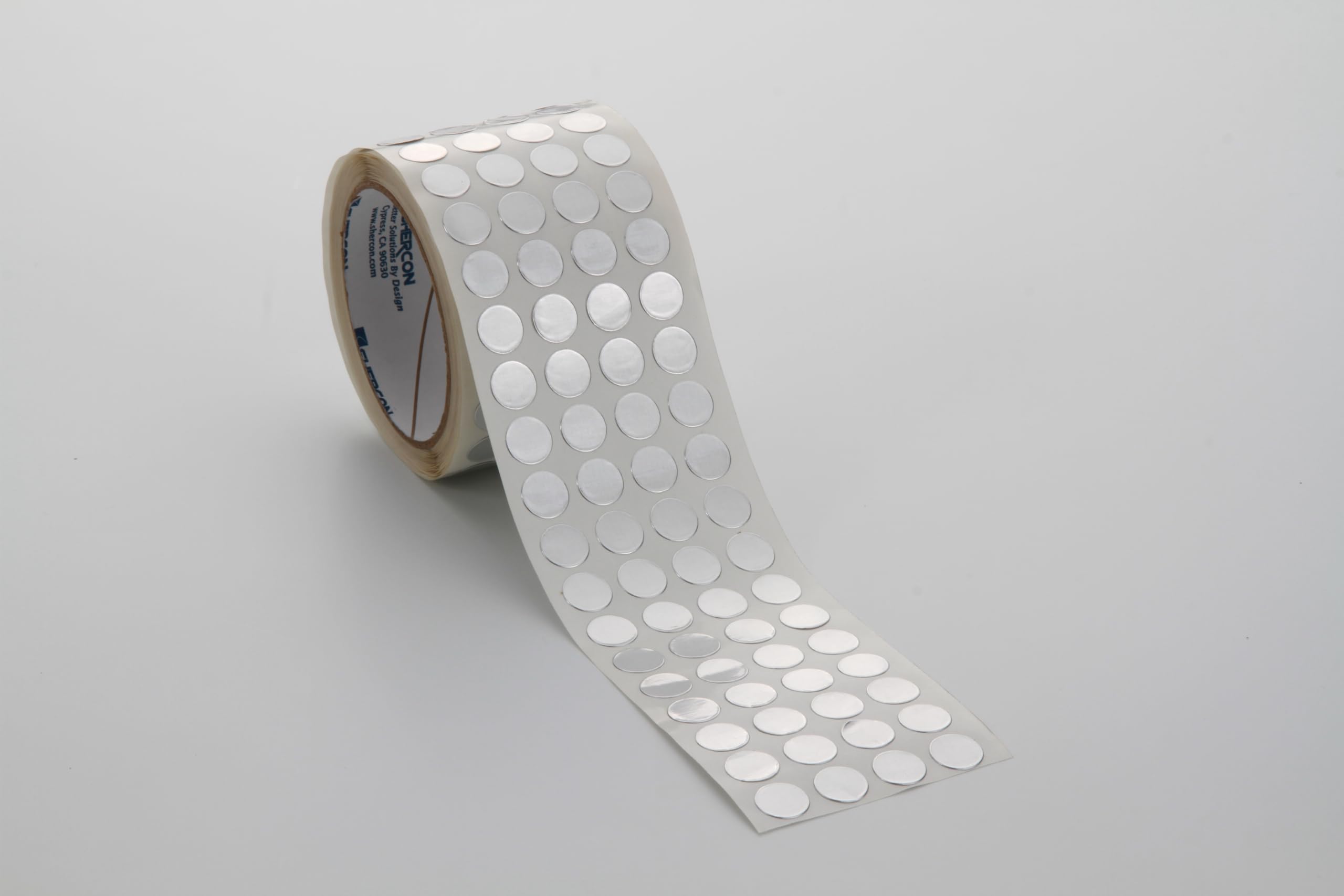 Caplugs AF01312 - AF-SH Series - Aluminum Foil Discs, Silver Aluminum Tape, Disc Diameter 1.312