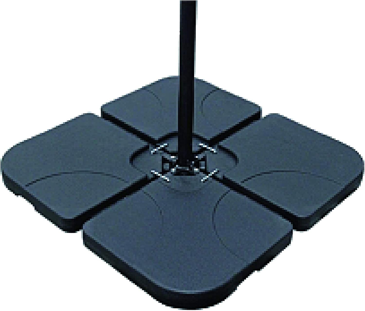 Janoon SET OF FOUR WEIGHTS PARASOL BASE STAND OUTDOOR CANTILEVER