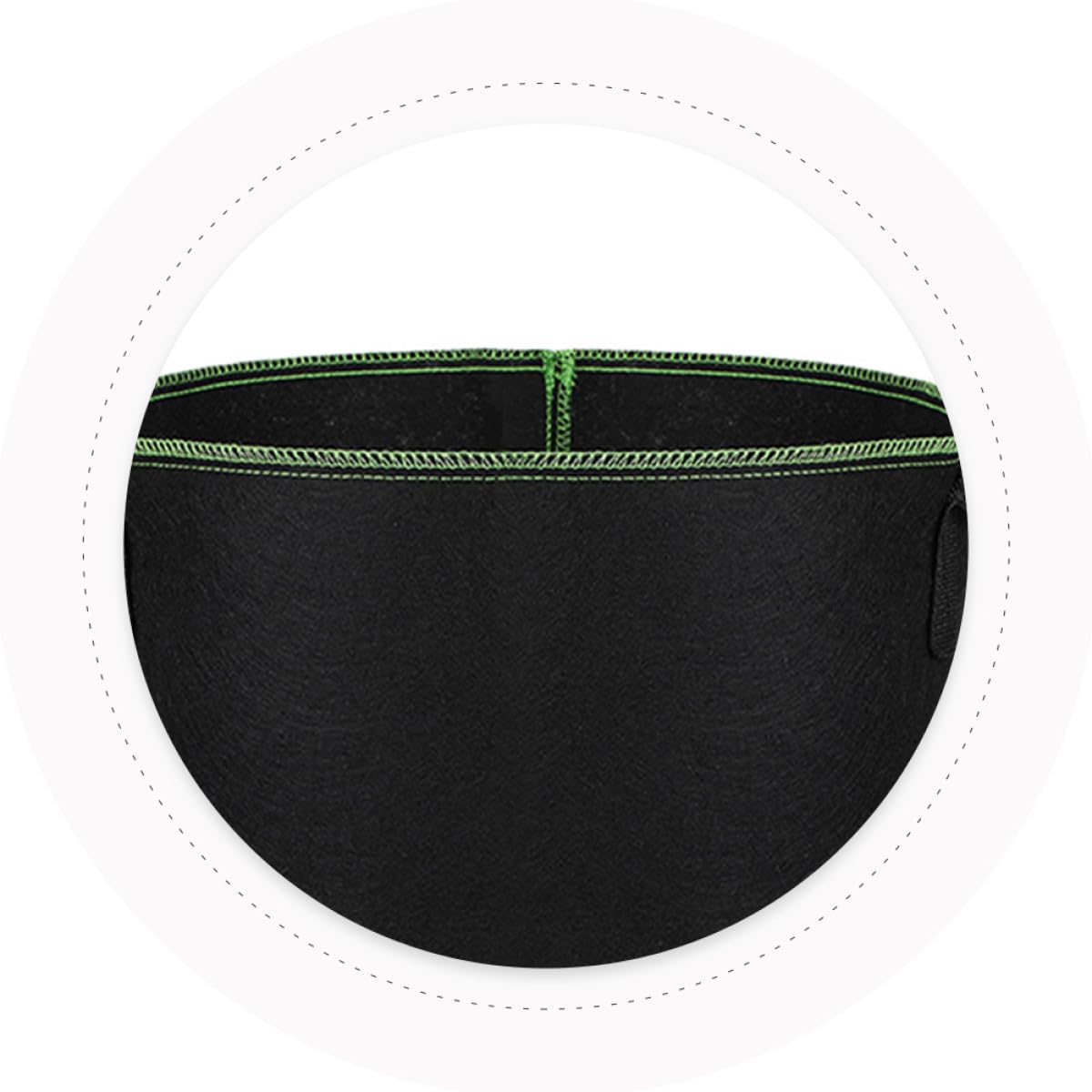 GANAZONO 6 bolsas de cultivo de plantas de fieltro transpirable de 4 galones de tela de aireación no tejida, macetas de cultivo de plantas para vivero, vegetales y flores con asas