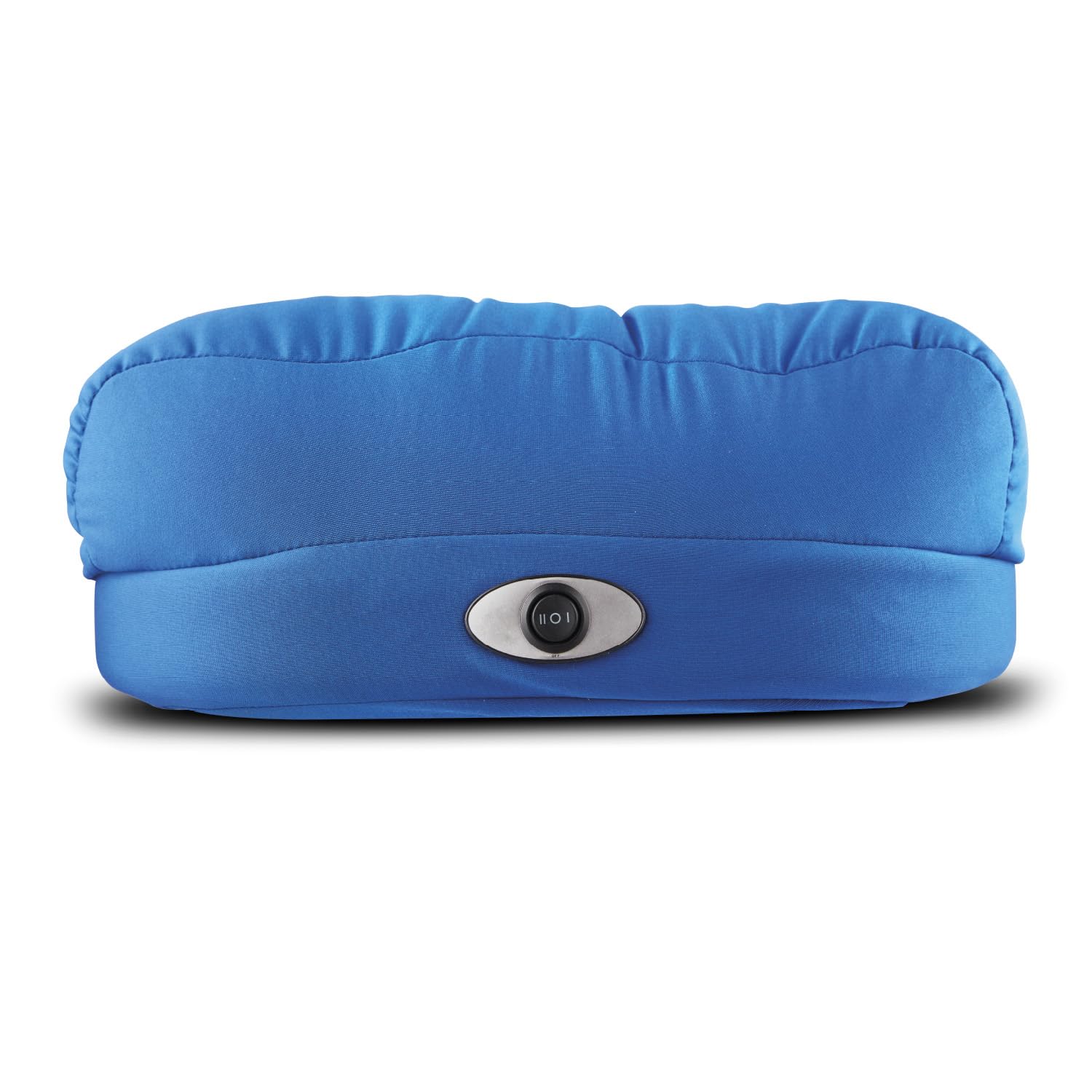 Carmen C81229 Vibrating Foot Massage Cushion with 2 Vibration Massage Modes, Cordless Operation, Navy Blue