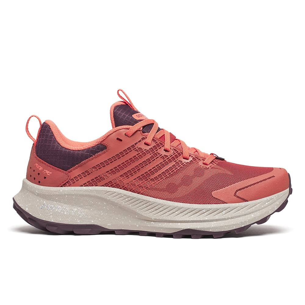 Chaussures Ride Tr2 Saucony blanches pour trail et course