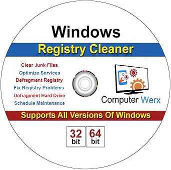 Computer Werx Compatible Replacement with Windows 11 Professional 64 Bit DVD with key, Install, Recovery, Repair & Restore DVD plus Registry Cleaner & Drivers pack , 3 PK