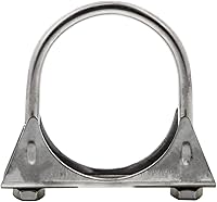 Vista 1 de Pilot Automotive Pilot PMD-607 Abrazadera de escape de acero inoxidable de 2 1/2 pulgadas, 1 paquete