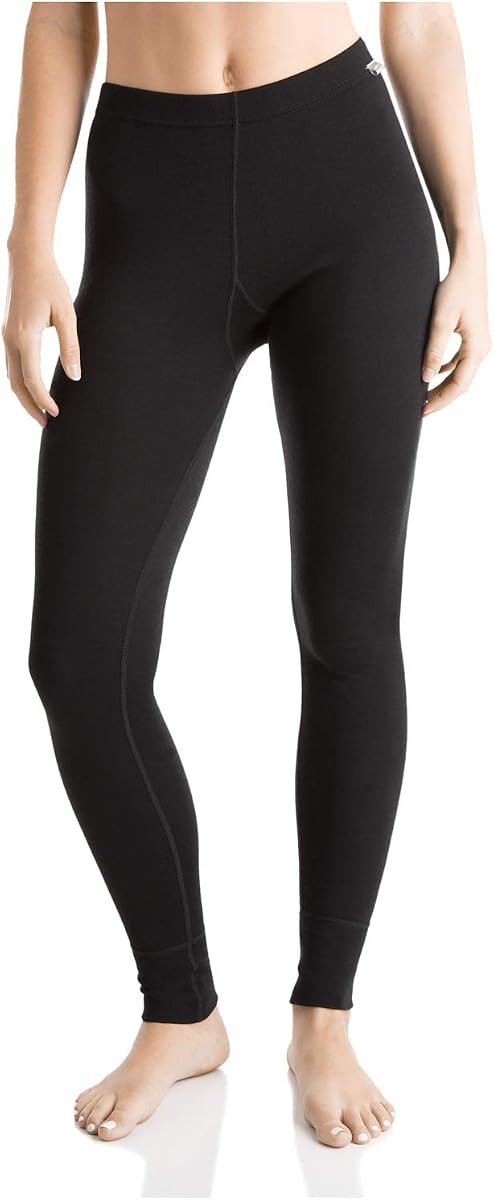 MERIWOOL Pantalones térmicos de capa base 100% lana merino para mujer