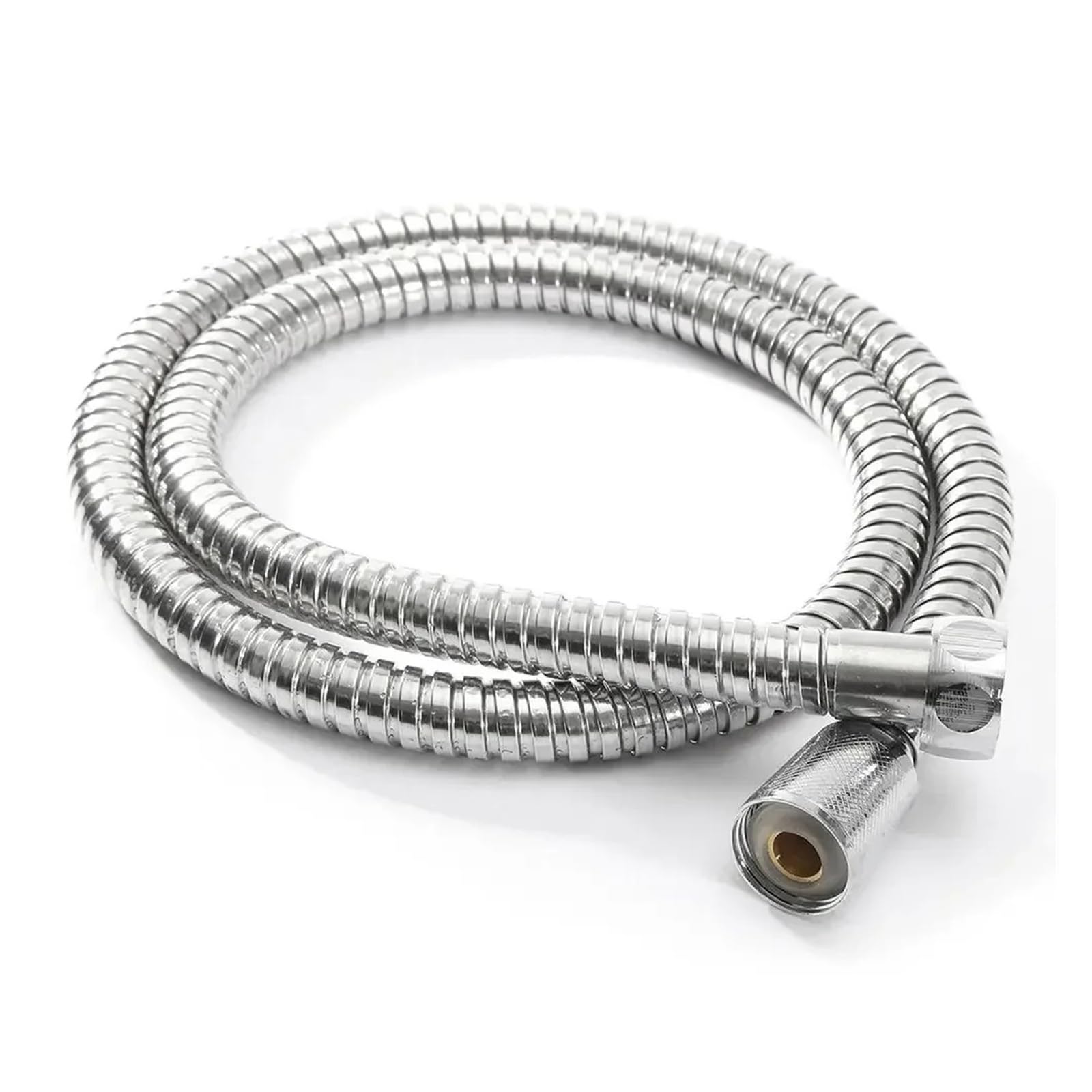 Manguera de ducha de acero inoxidable de alta presión, diseño flexible antitorsión, conector G1/2 a prueba de fugas, perfecto para cabezales de ducha de mano, actualización de baño
