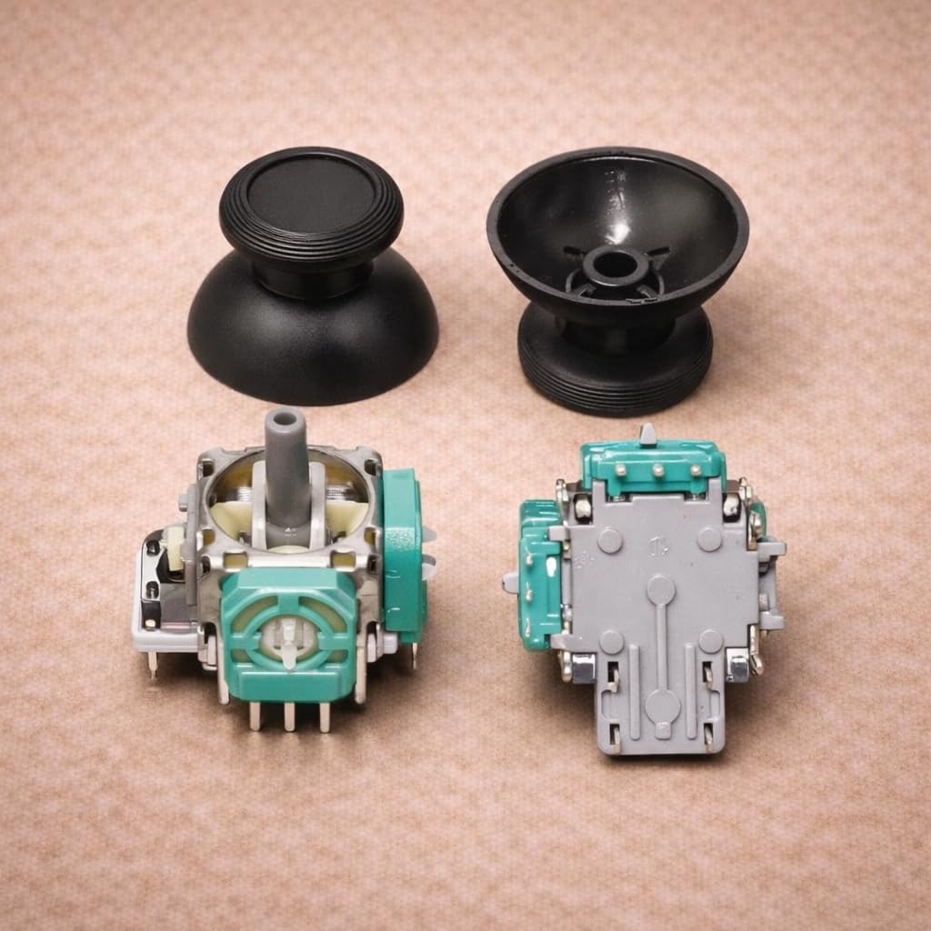 ELECTRONICFIX Module 3D Stick Analogique Avec Joystick Manette Compatible avec Nintendo Switch Pro, Pack De Remplacement Interne Pour Réparation, Contrôle Directionnel Stable Et Précis