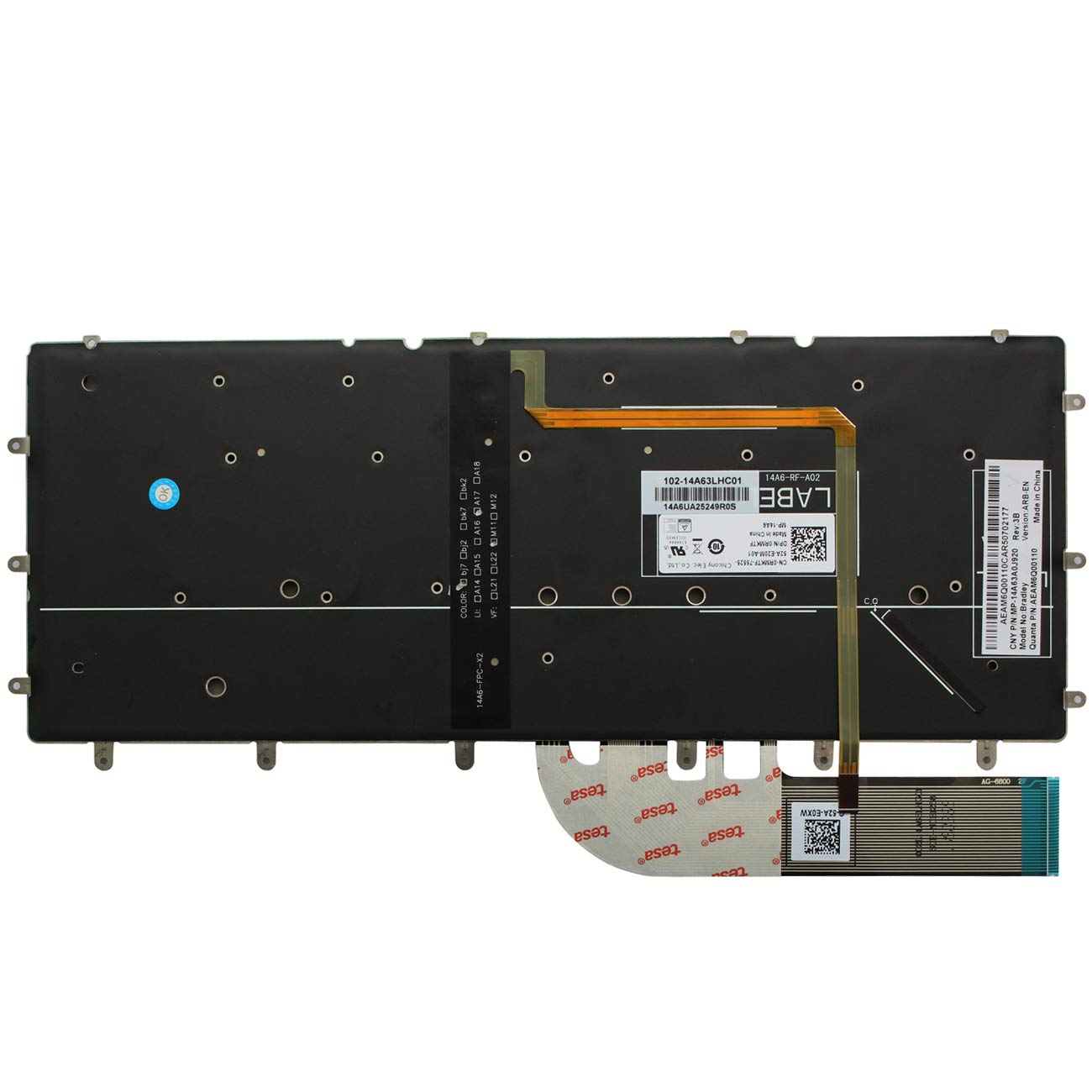 Amazon.com: AUTENS Replacement US Keyboard for Dell XPS 13 9343 