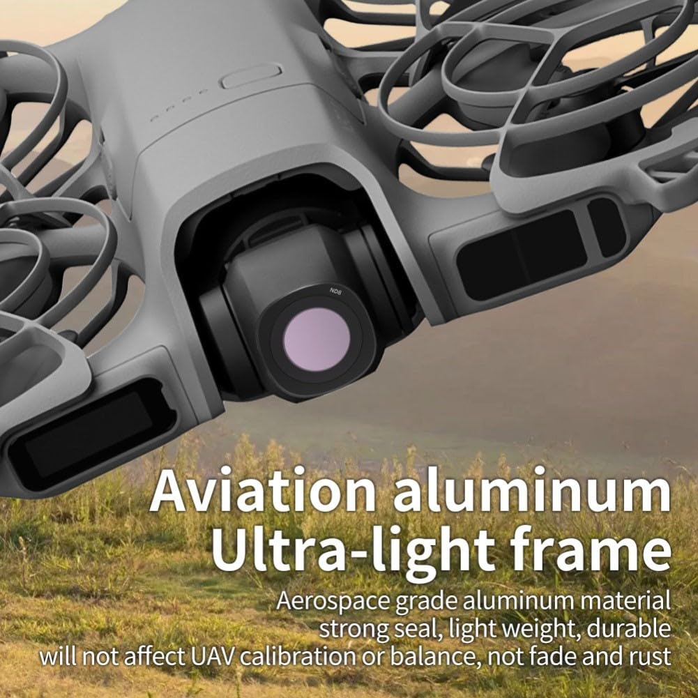Filtri effetto stella e notte per DJI per Neo 2 Star e Night (E) | Vetro ottico di alta qualità, resistente ai graffi, resistente alle intemperie, di lunga durata, pronto per esterni