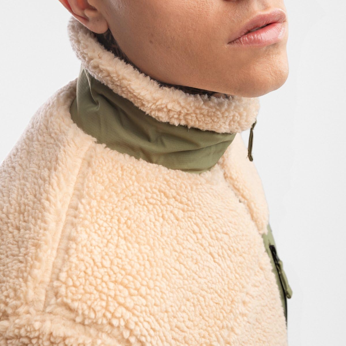 SIROKO Chaqueta sherpa lifestyle Walnut Beige