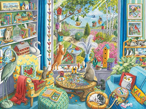 Ravensburger The Bird Watchers-Rompecabezas de 750 Piezas para Adultos y niños a Partir de 12 años, Multicolor, 80 x 60 x 60 cm (17328)