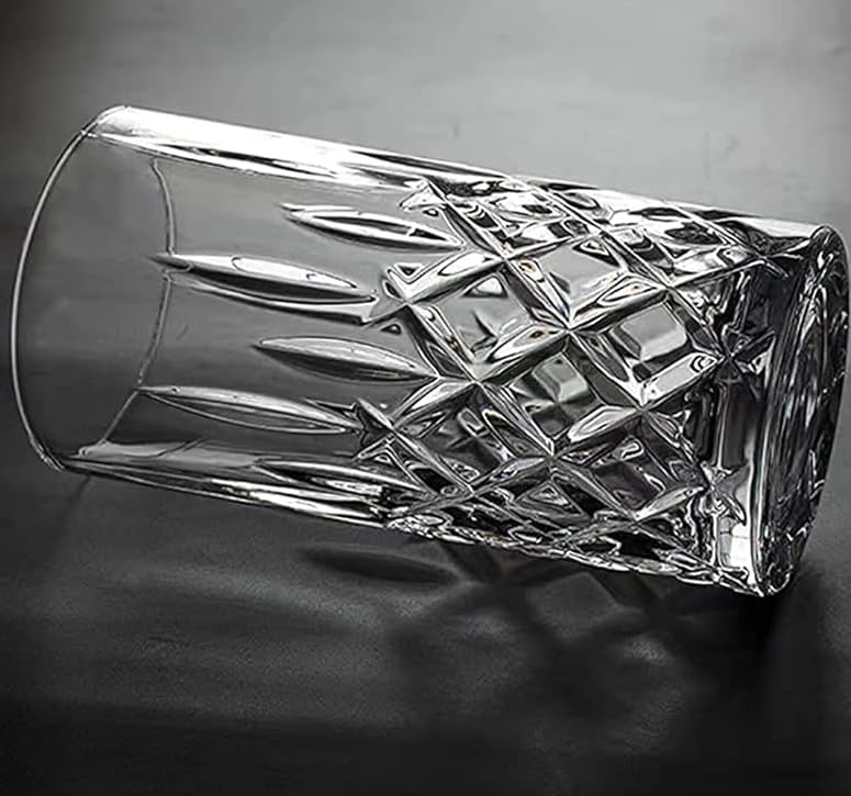 Set de 2 vasos de cristal de 11 oz miniatura 3