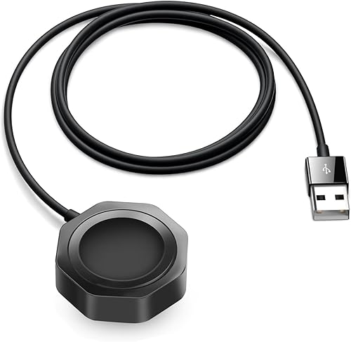 Powerhugs - Cargador de reloj corto compatible con cargador de Apple Watch, cable USB de carga inalámbrica compatible con reloj 9876SE2SE5432 (3.3 Powerhugs - Cargador de reloj corto compatible con cargador de Apple Watch, cable USB de carga inalámbrica compatible con reloj 9876SE2SE5432 (3.3